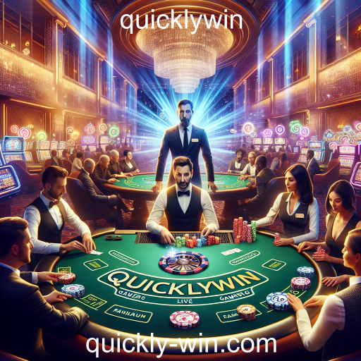 Descubra a Emoção dos Jogos Ao Vivo no QuicklyWin